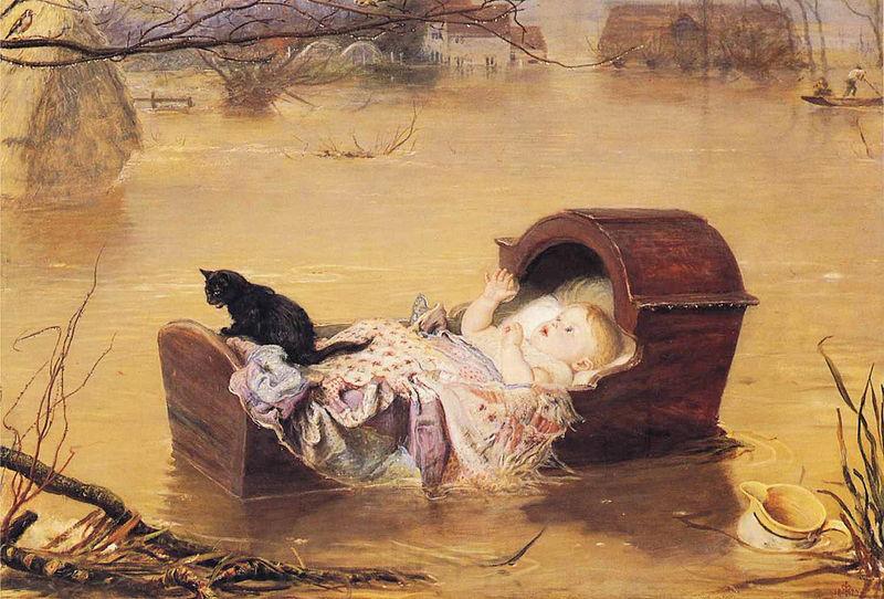 Sir John Everett Millais A Flood Germany oil painting art